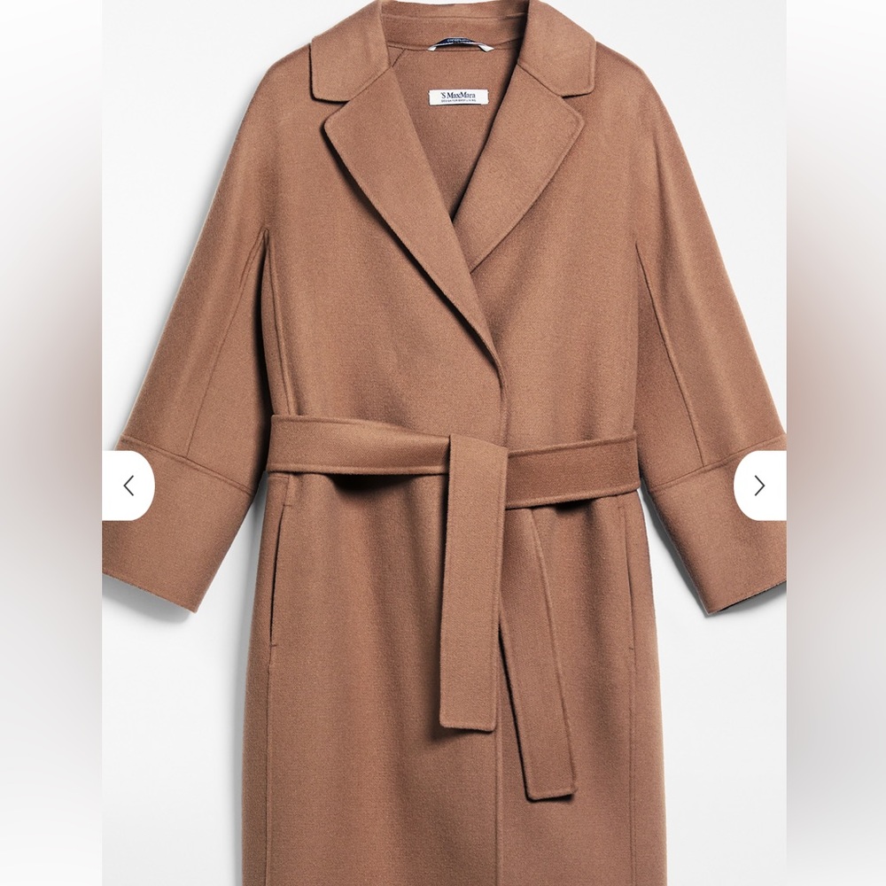 Brand new s’ Max Mara camel wool coat
